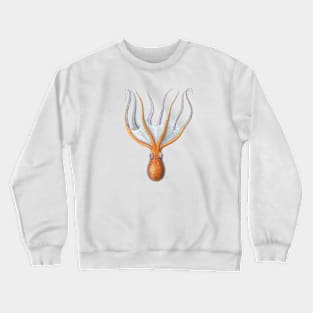 Orange Octopus Crewneck Sweatshirt